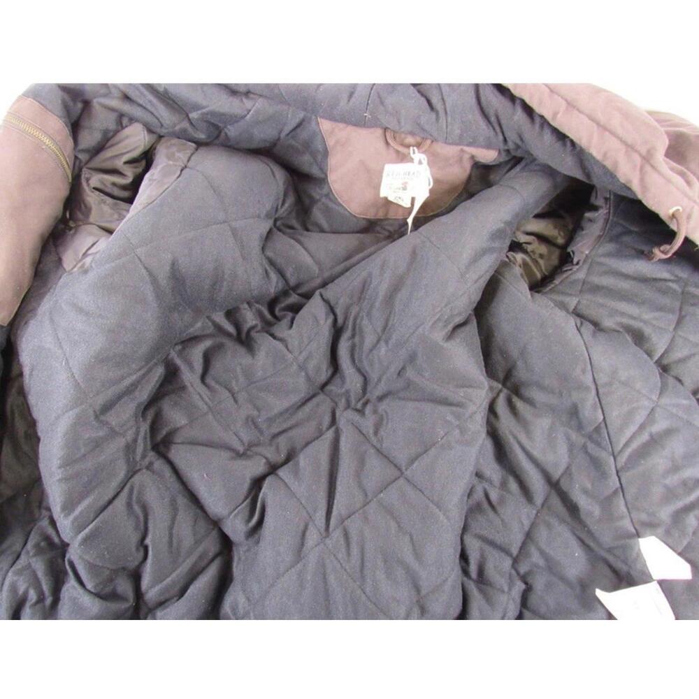 Redhead Buffalo Heavy Washed Canvas Hooded Full Zip Jacket Brown 3XL NWT - Picture 6 of 8